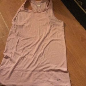 Nike Sz M light Dri Fit long tank